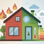 consumo energético en viviendas modulares.