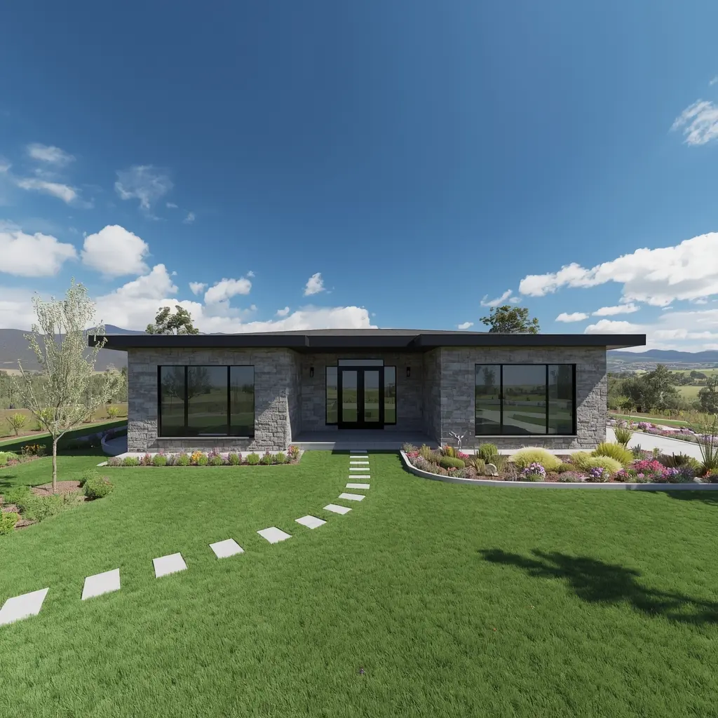 Vivienda modular de madera terminada en El Bierzo, León